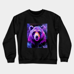 Bear Painting Crewneck Sweatshirt